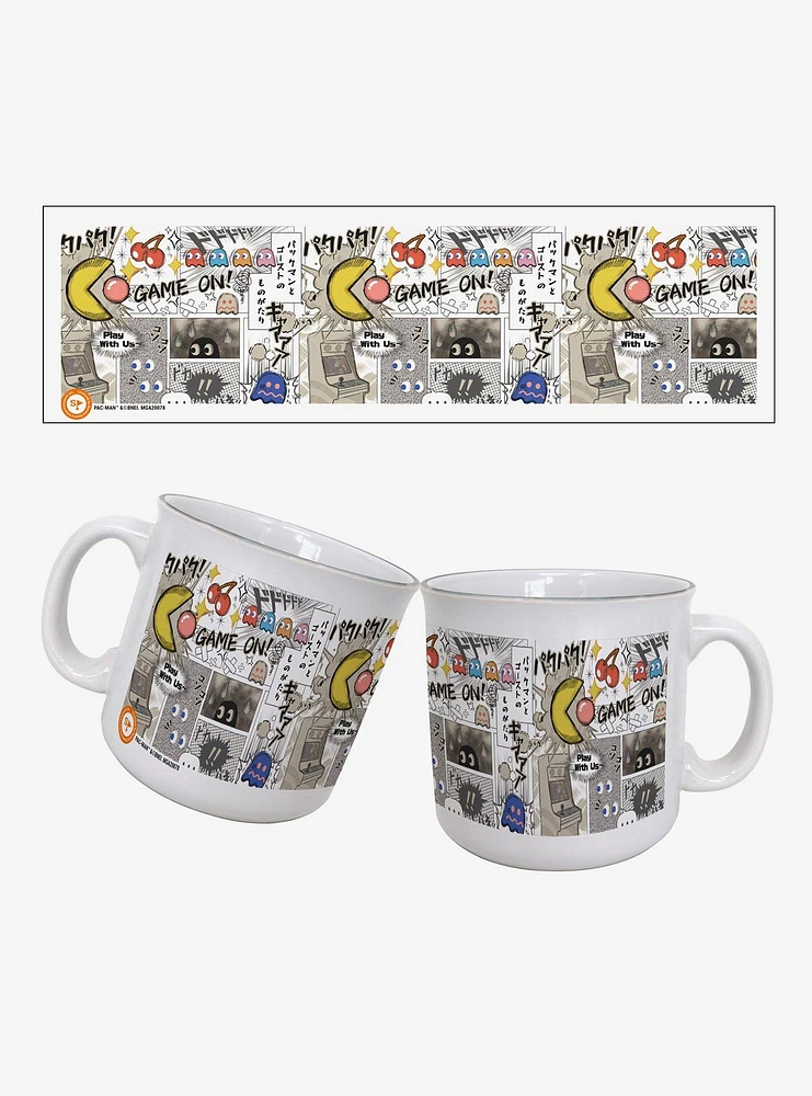 Pac-Man Game On! Japanese Comic 20oz Camper Mug