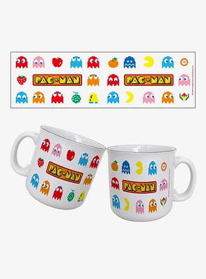 Pac-Man Grid 20oz Camper Mug