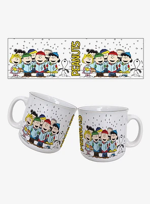 Peanuts Caroling Characters 20oz Camper Mug