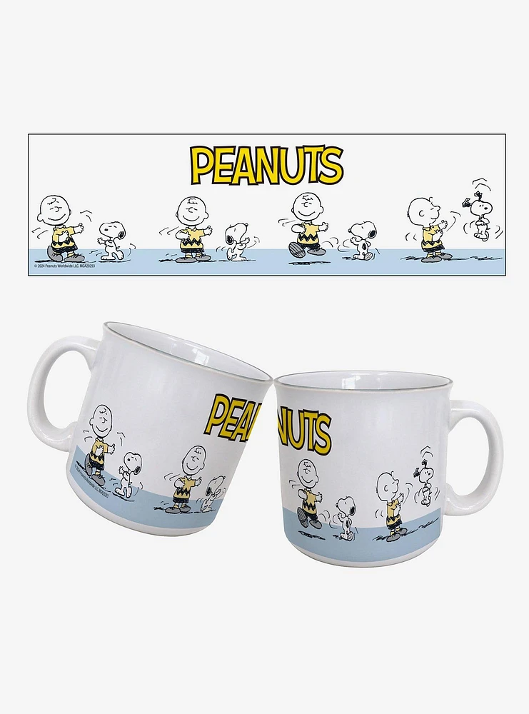 Peanuts Charlie Brown & Snoopy Dance 20oz Camper Mug