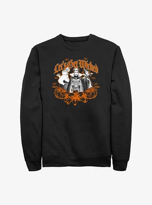 Disney Villains Lets Get Wicked Sweatshirt