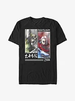 The Legend Of Zelda Link Paneled T-Shirt