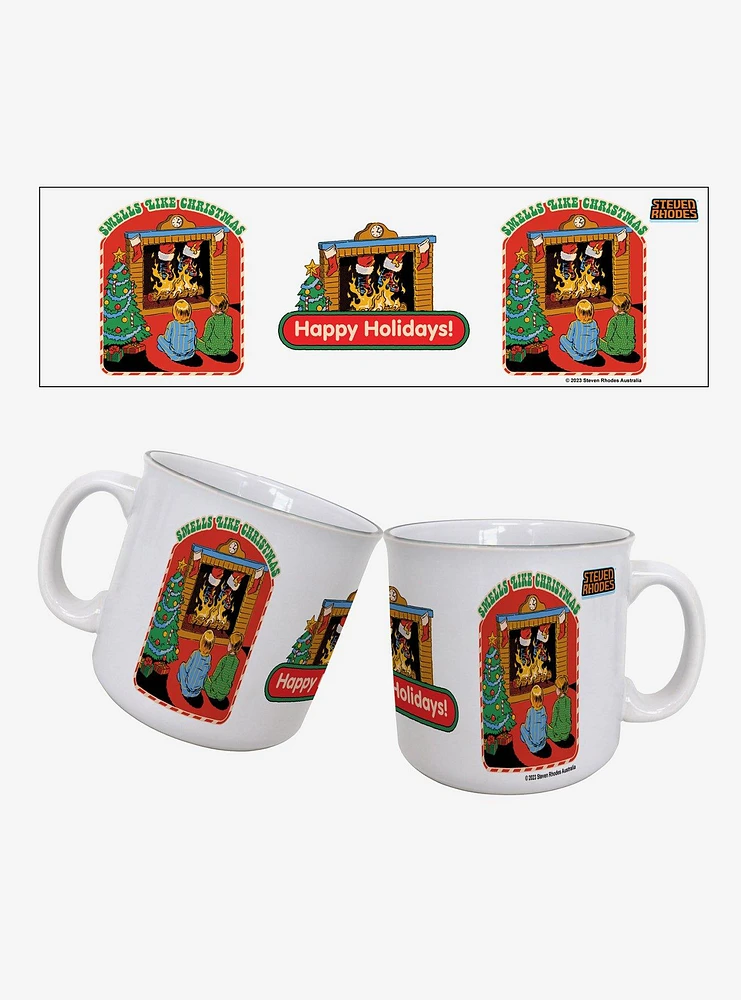 Steven Rhodes Smells Like Christmas 20oz Camper Mug