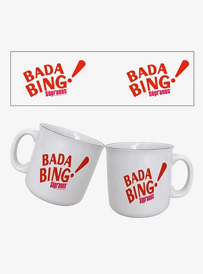 The Sopranos Bada Bing 20oz Camper Mug