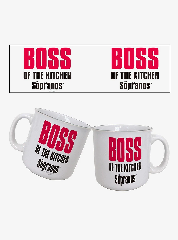 The Sopranos Boss of The Kitchen 20oz Camper Mug