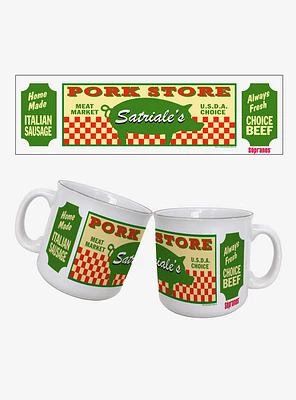 The Sopranos Satriale's Pork Store 20oz Camper Mug
