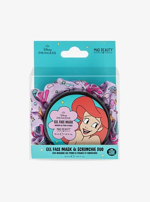 Mad Beauty Disney The Little Mermaid Ariel Gel Face Mask & Scrunchy Set