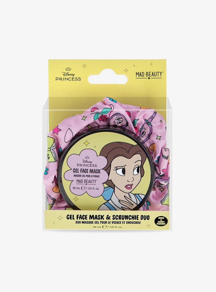 Mad Beauty Disney Beauty and the Beast Belle Gel Face Mask & Scrunchy Set