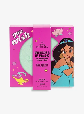 Mad Beauty Disney Aladdin Jasmine Bath Fizzer & Lip Balm Set