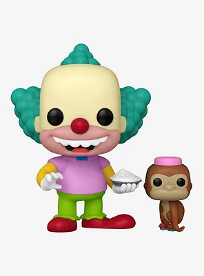 Funko Pop! Television The Simpsons Krusty With Mr. Teeny Vinyl Figure