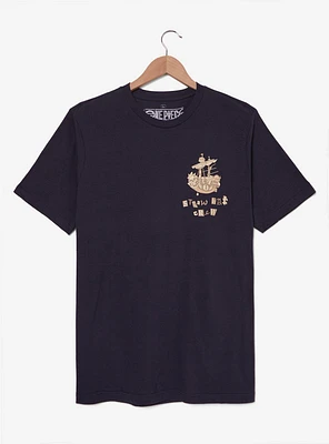 One Piece Straw Hat Crew Tonal Icons T-Shirt - BoxLunch Exclusive
