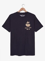One Piece Straw Hat Crew Tonal Icons T-Shirt - BoxLunch Exclusive
