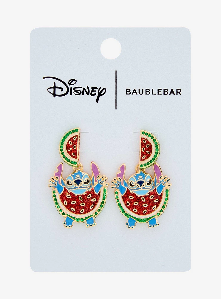 Baublebar Disney Lilo & Stitch Watermelon Stitch Earrings - BoxLunch Exclusive