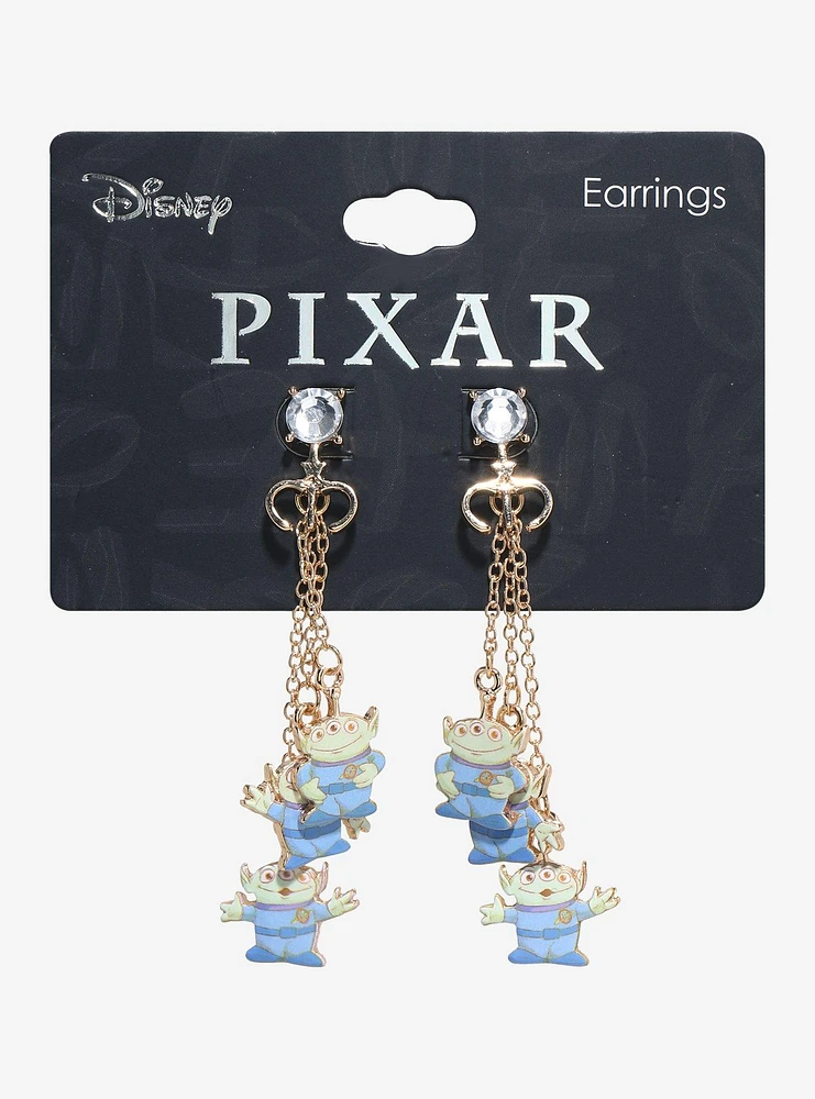 Disney Pixar Toy Story Little Green Aliens Rhinestone Earrings — BoxLunch Exclusive
