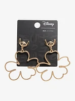 Our Universe Disney Lilo & Stitch Floral Stitch Charm Earrings - BoxLunch Exclusive