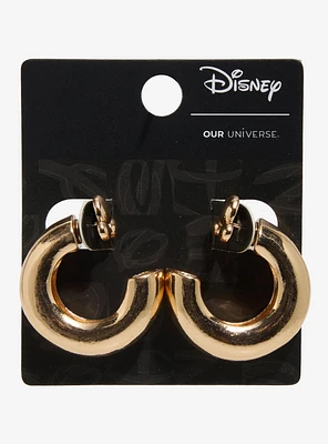 Our Universe Disney Mickey Mouse Chunky Hoop Earrings — BoxLunch Exclusive