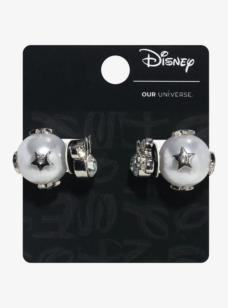 Our Universe Disney Minnie Mouse Pearl Earrings