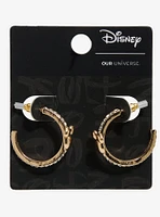 Our Universe Disney Mickey Mouse Rhinestone Hoop Earrings — BoxLunch Exclusive