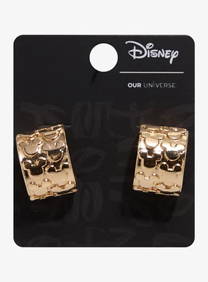 Our Universe Disney Mickey Mouse Embossed Earrings — BoxLunch Exclusive