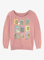 Nancy Drew Mystery Books Womens Slouchy Sweatshirt