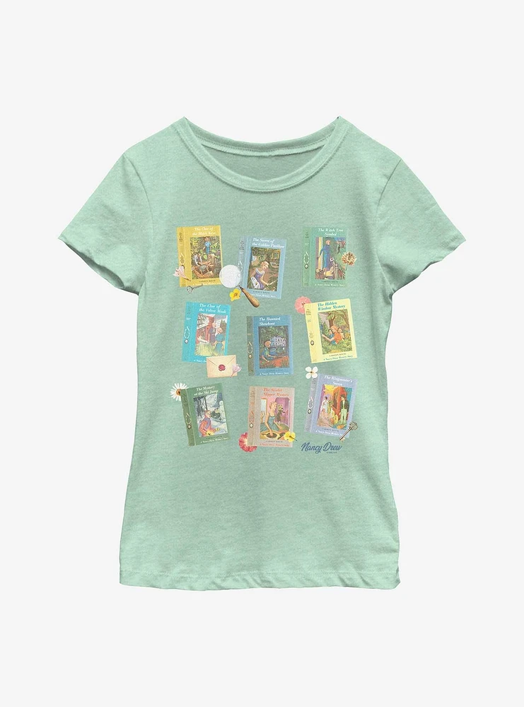 Nancy Drew Mystery Books Youth Girls T-Shirt