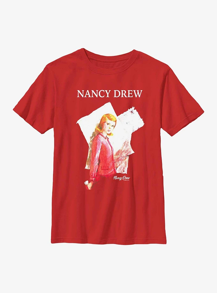 Nancy Drew Mystery Mysterious Letter Youth T-Shirt
