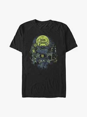 Disney The Haunted Mansion Montage T-Shirt