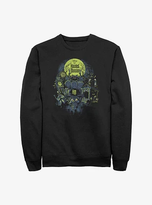 Disney The Haunted Mansion Montage Sweatshirt