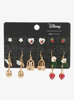 Our Universe Disney Winnie the Pooh Strawberry Earring Set - BoxLunch Exclusive