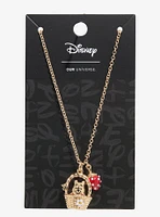 Our Universe Disney Winnie the Pooh Strawberry Basket Charm Necklace - BoxLunch Exclusive