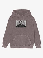 Supernatural Dean Winchester Mug Shot Mineral Wash Hoodie