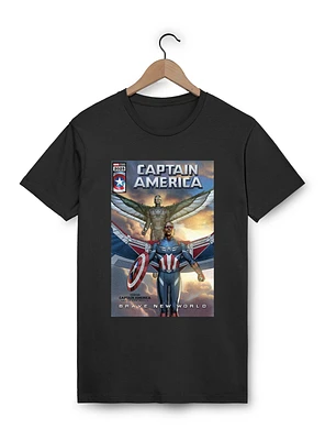 Marvel Captain America: Brave New World And Falcon T-Shirt