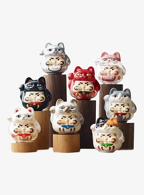 PP X MONSTER Lucky Kitten Daruma Blind Box Figure