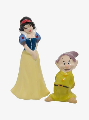Disney Snow White and the Seven Dwarfs Snow White & Dopey Figural Salt and Pepper Shakers