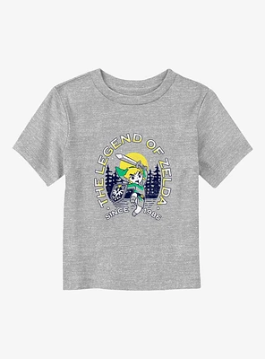 The Legend Of Zelda Outdoor Link Crest Toddler T-Shirt