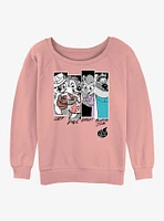Disney Chip 'n' Dale Rescue Them Womens Slouchy Sweatshirt