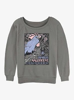 Disney Villains Too Much Evil Womens Slouchy Sweatshirt