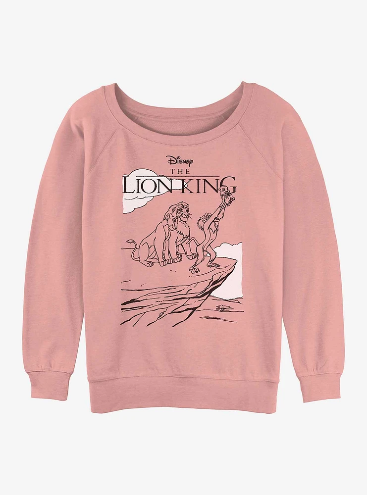 Disney The Lion King Pride Raise Womens Slouchy Sweatshirt