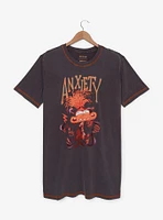 Disney Pixar Inside Out 2 Anxiety T-Shirt Dress — BoxLunch Exclusive