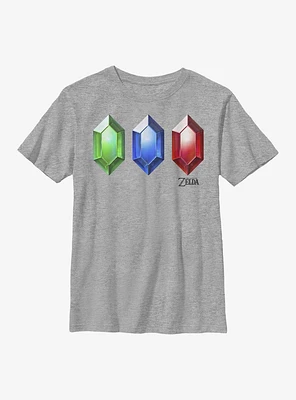 The Legend Of Zelda Rupees Youth T-Shirt