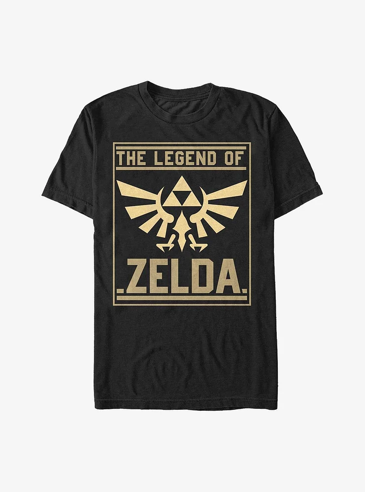 The Legend Of Zelda Giant Logo Box T-Shirt