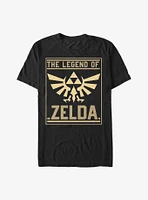 The Legend Of Zelda Giant Logo Box T-Shirt
