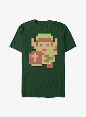 The Legend Of Zelda Giant Pixel Hero T-Shirt