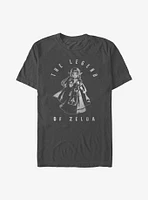 The Legend Of Zelda Pretty Monochrome T-Shirt