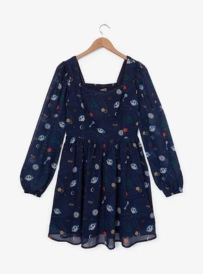 Coraline Icons Chiffon Dress — BoxLunch Exclusive