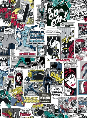Marvel Classic Comics Peel & Stick Wallpaper