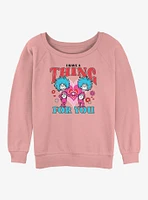 Dr Seuss I Have A Thing For You Womens Slouchy Sweatshirt
