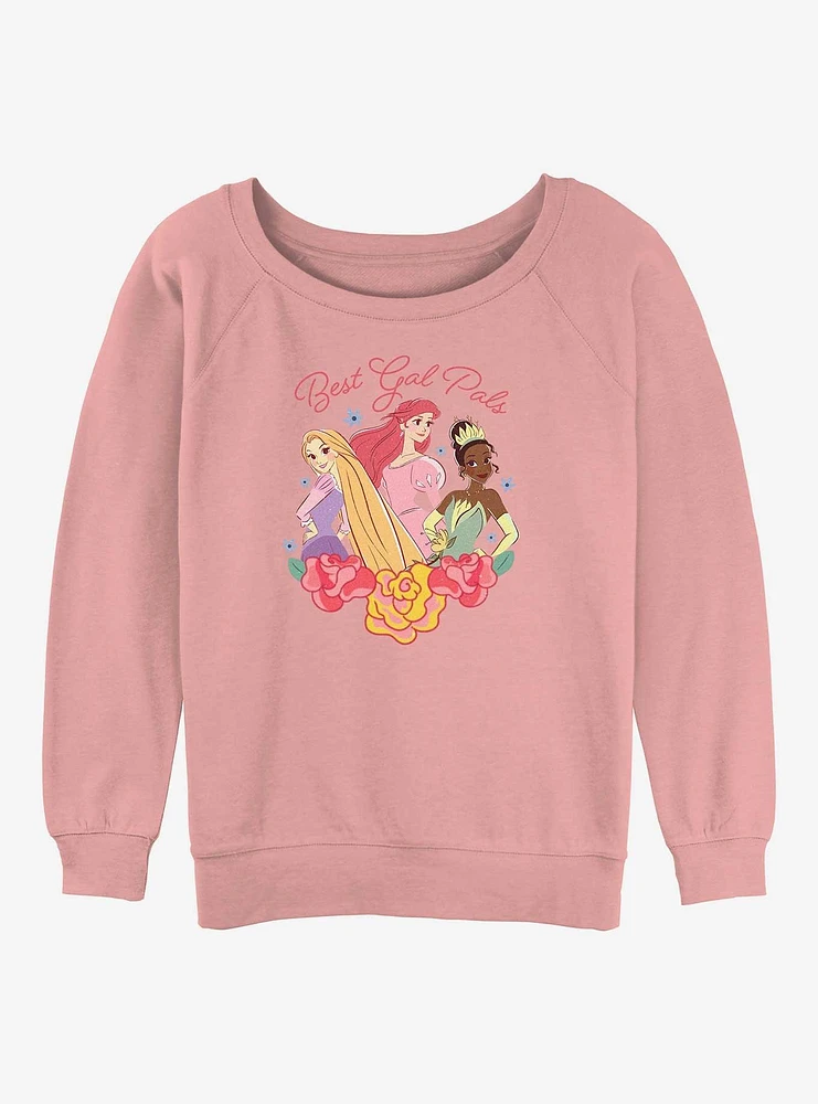 Disney Princess Best Gal Pals Womens Slouchy Sweatshirt