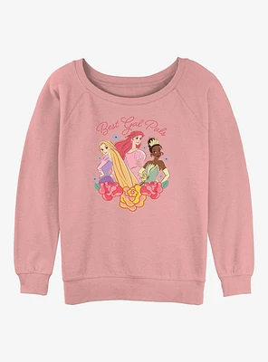 Disney Princess Best Gal Pals Womens Slouchy Sweatshirt