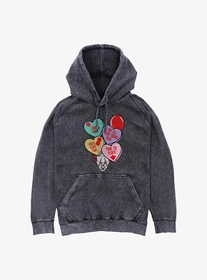 IT Heart Candy Pennywise Mineral Wash Hoodie